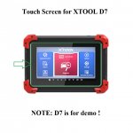 Touch Screen Panel Digitizer Replacement for XTOOL D7 Scanner